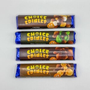 choice edibles 100mg chocolate bar