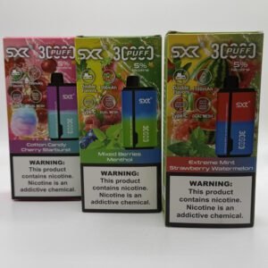 sxr 30k puff 5% nicotine
